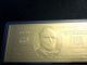 Rare $50 Gold Banknote Currency Washington 22 Kt Comes W/, Gold photo 4
