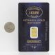 Gold Bar 1 Gr 999.  9 Fine Istanbul Gold Refinery Igr Goldgram Investment Bullion Gold photo 2