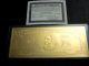 $10 Real Gold Banknote Currency Washington 22 Kt Comes W/,  Rare,  Freeship Gold photo 4