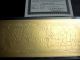 $2 Real Gold Banknote Currency Washington 22 Kt Comes W/,  Rare,  Freeship Gold photo 1