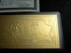 $2 Real Gold Banknote Currency Washington 22 Kt Comes W/,  Rare,  Freeship Gold photo 3