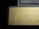 Rare $1 Real 22 Kt Gold Banknote Washington,  Comes W/,  Not Pamp Gold Bar Gold photo 1