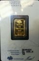 Pamp Suisse 5 Gram Gold Bar With Certificate Pack Gold photo 1