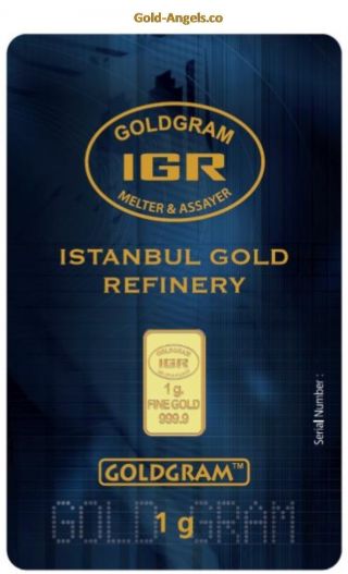 25 X 1 Gram 999.  9 24k Gold Bullion Bar - Lbma Certified & photo