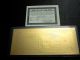 $20 Real Gold Banknote Currency Washington 22 Kt Comes W/,  Rare,  Freeship Gold photo 3