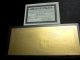 $20 Real Gold Banknote Currency Washington 22 Kt Comes W/,  Rare,  Freeship Gold photo 7
