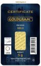 5 Grams 999.  9 24k Fine Gold Bullion Bar With Lbma Certificate & Insurance Gold photo 1