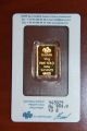 Pamp Suisse 10 Gram Gold Bar.  9999 Pure With Assay Certificate Gold photo 1
