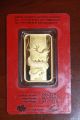 Pamp Suisse 1 Oz Year Of The Dragon Gold Bar.  9999 Pure With Assay Certificate Gold photo 1