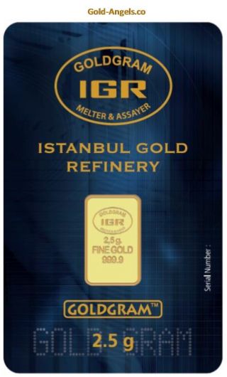 2.  5 Gram 999.  9 24 Karat Fine Gold Bullion Bar Ingot Certified By Lbma photo