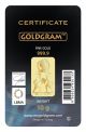 10 G Grams 999.  9 Premium 24k Gold Trojan Horse Bullion Bar & Lbma Certificate Gold photo 1