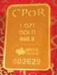 Jean Paul Gaultier 1 Oz Gold Bar 999.  9% 24kt Very Limited Production Gold photo 4