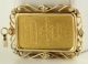 Very Pretty Credit Suisse 5g Gold Bar.  9999 Pendant Diamonds Swiss Switzerland Gold photo 2