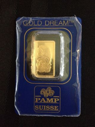 2.  5g Pamp Fine Gold Bar - 999.  9, photo