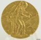 Apollo Xvii Solid 18k Gold Affer Italian Medal - 19.  5g Italy 17 Golden Age Nasa Gold photo 1