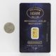 Gold Bar 1gr 999.  9 Fine Bullion Investment Istanbul Gold Refinery Igr Iar Gold photo 2