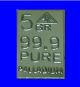 Pd Pure 99.  9 Palladium Bullion 5grain Bar (acb) Invest Now Bullion photo 1