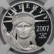 2007 - W Half - Ounce Platinum American Eagle $50 Proof Pf 69 Ultra Cameo Ngc Platinum photo 2