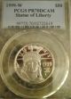 1999 $50 1/2 Oz.  Pcgs Pr70dcam Platinum Liberty Coin Platinum photo 3