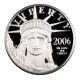 2006 - W Platinum Eagle $10 Pcgs Proof 69 Dcam Statue Liberty 1/10 Oz Platinum photo 2
