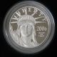 2006 W American Eagle 1 Oz Platinum Proof Coin Box & Platinum photo 3
