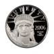 2006 - W Platinum Eagle $10 Pcgs Proof 69 Dcam Statue Liberty 1/10 Oz Platinum photo 2