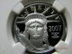2007 - W American Eagle $50 Platinum Ncg Pf69 Freedom Series Reserve Platinum photo 2