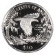 1999 - W Platinum Eagle $10 Pcgs Pr69 Dcam Statue Liberty 1/10 Oz Pse Platinum photo 3