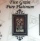 Pure Pt 99.  9 Platinum Acb 5grain Very Rare Professionally Minted Bullion Bar Platinum photo 1