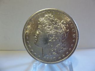 1887 - S 1 90% Silver Morgan Dollar. photo