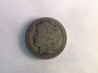 1888 - O Morgan Silver Dollar photo