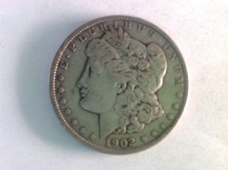 1902 Morgan Silver Dollar photo