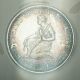 1893 Isabella Commemorative Silver Quarter 25c Anacs Au - 55 (better Coin) Toned Commemorative photo 2