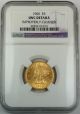 1900 Liberty $5 Half Eagle Gold Coin,  Ngc Unc Details (improperly Cleaned) Dgh Gold photo 2