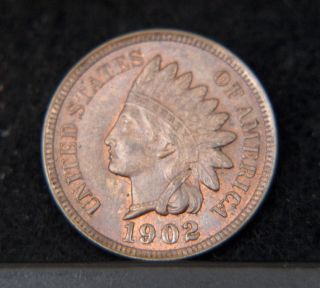 1902 Indian Head Cent Unc (c0716) photo