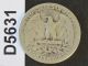 1936 - D Washington Quarter 90% Silver U.  S.  Coin D5631 Quarters photo 1