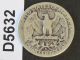 1937 - D Washington Quarter 90% Silver U.  S.  Coin D5632 Quarters photo 1
