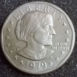 1979 Susan B Anthony One Dollar Coin Value - photo