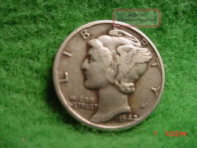 1942 proof 68 mercury dime