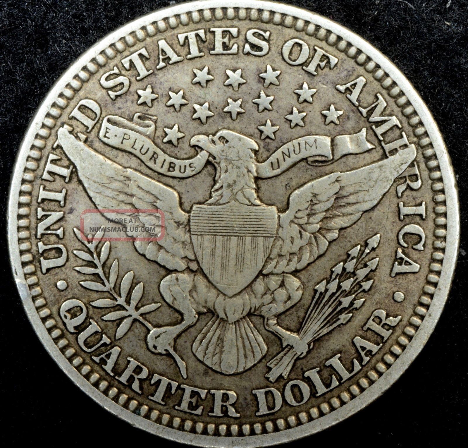 1915 25c Barber Quarter - Coin 340