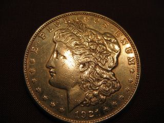 1921 - S Morgan Silver Dollar photo