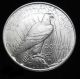 1922 Peace Dollar - Us P$1 - 90% Silver.  ;) Dollars photo 1