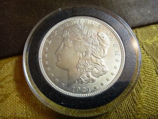 1921 Morgan Silver Dollar - S&h Usa photo