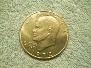 1972p Eisenhower Dollar photo