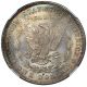 1879 - S $1 Ngc Ms 65 Cac Crescent Rainbow Toning Dollars photo 1