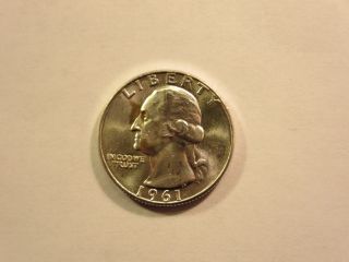 1961 D Washington Quarter Au/high Grade Coin photo