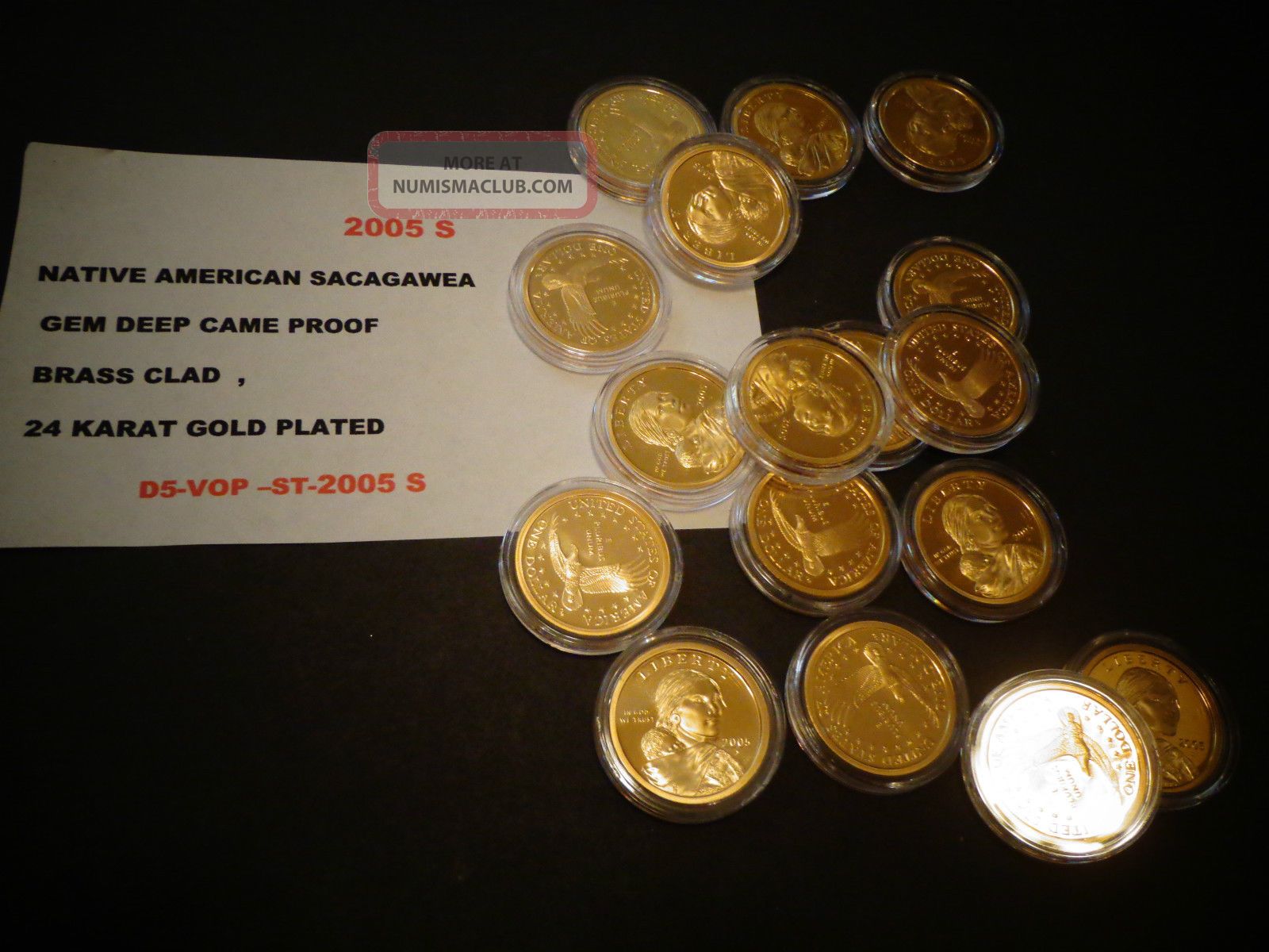 Sacagawea US One Dollar Coin 2015-S   Deep Cameo GEM Proof