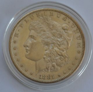 1881 S $1 Morgan Silver Dollar - San Francisco photo