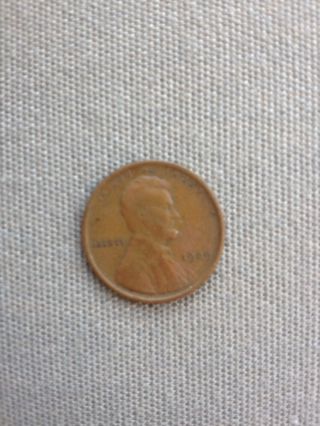 1909 Lincoln Wheat Penny Vg Plus photo