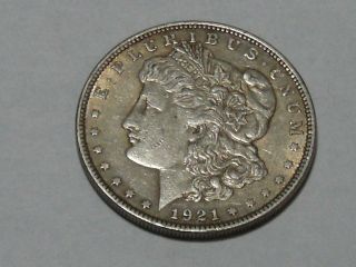 1921 Morgan Silver Dollar (uncirculated) 5364a photo